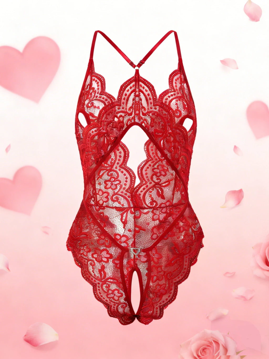 Crotchless Bodysuit Lingerie for Women by LQYCSX