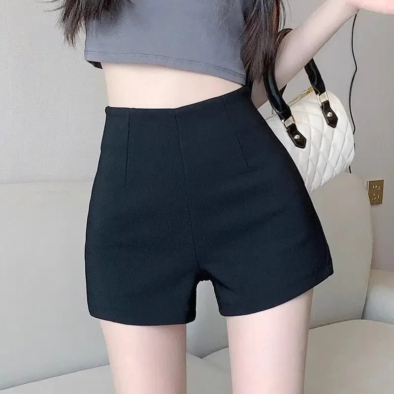Comfortable High Waist Stretchy Jorts for Women