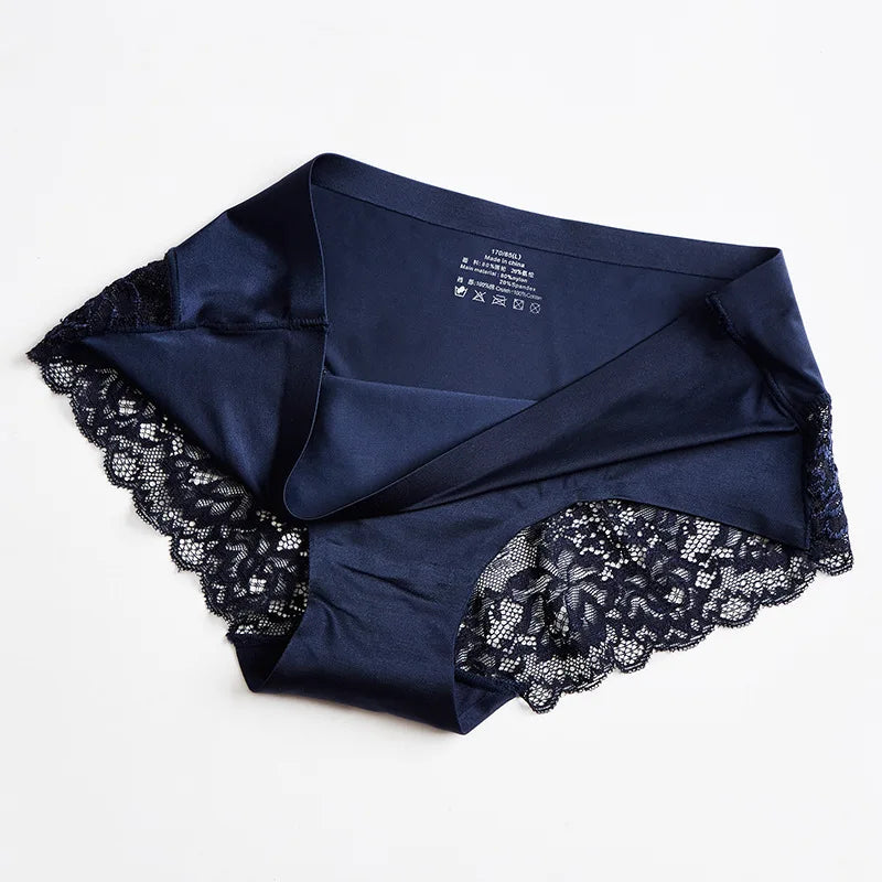 Sexy Lace Briefs for Women in Solid Colors by MALEY LifeStyle