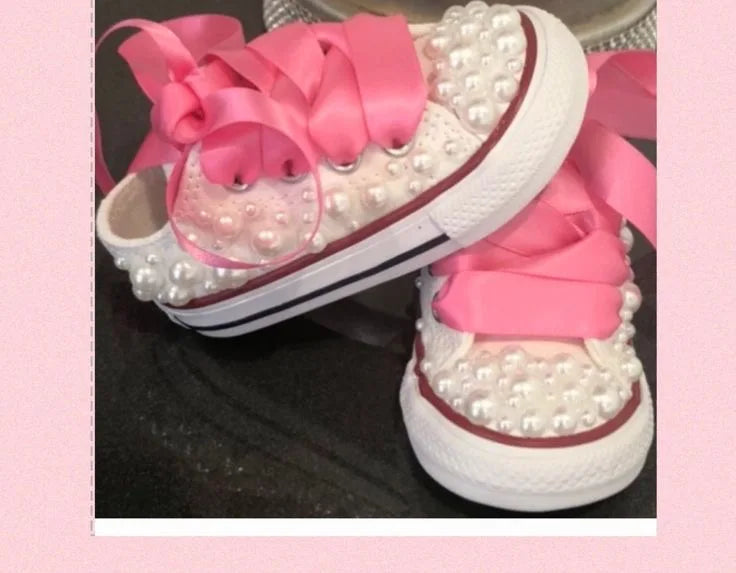 Rainbow Canvas Sneakers for Girls Birthday Party
