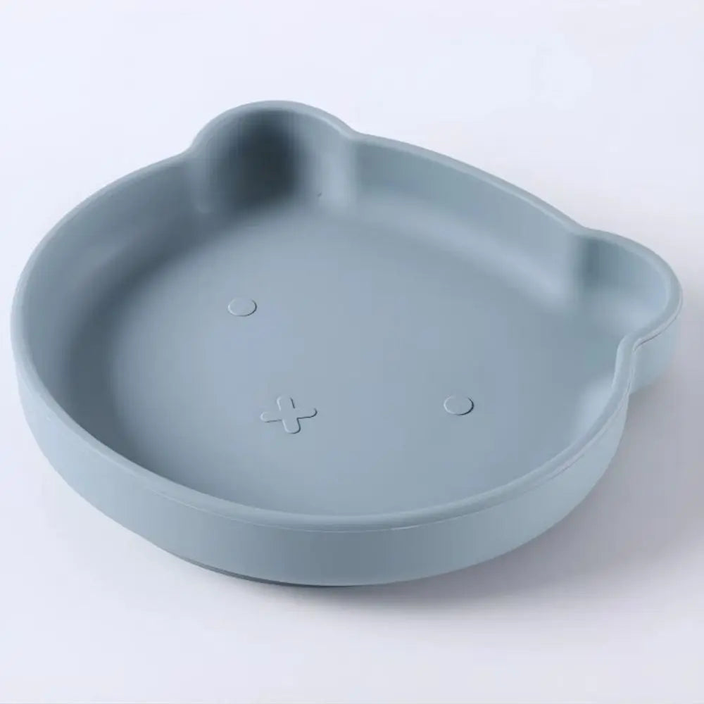 Bneseus Silicone Tableware Set for Children with Cartoon Design