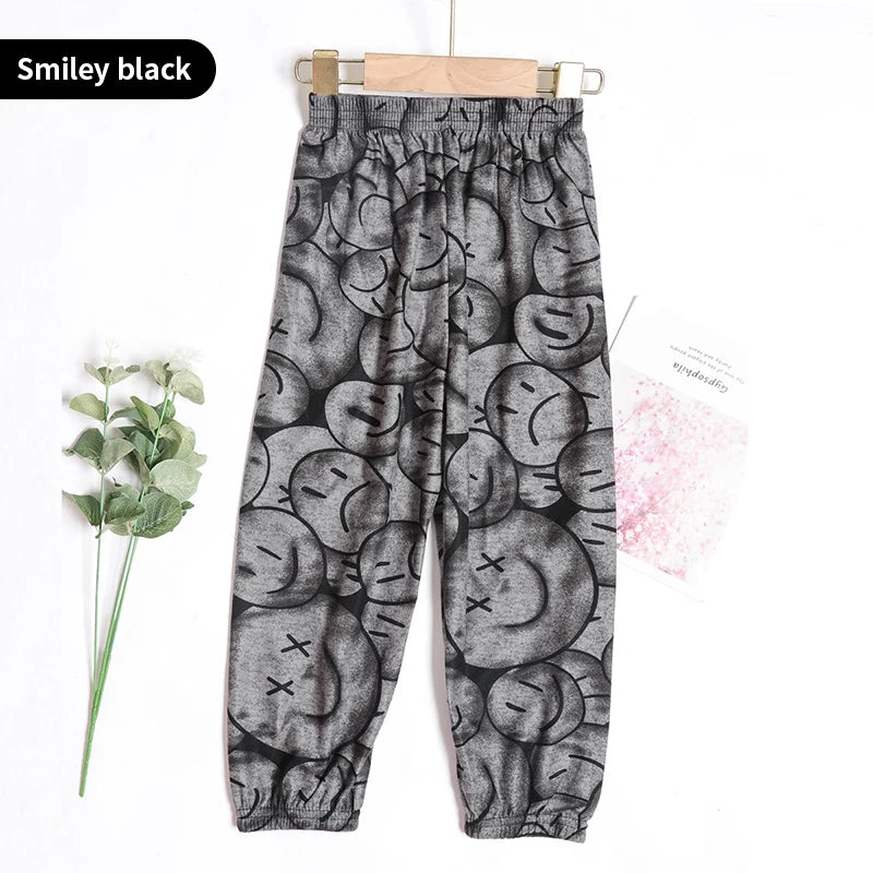 Boys' Casual Sports Pants Spring and Autumn Trendy Style