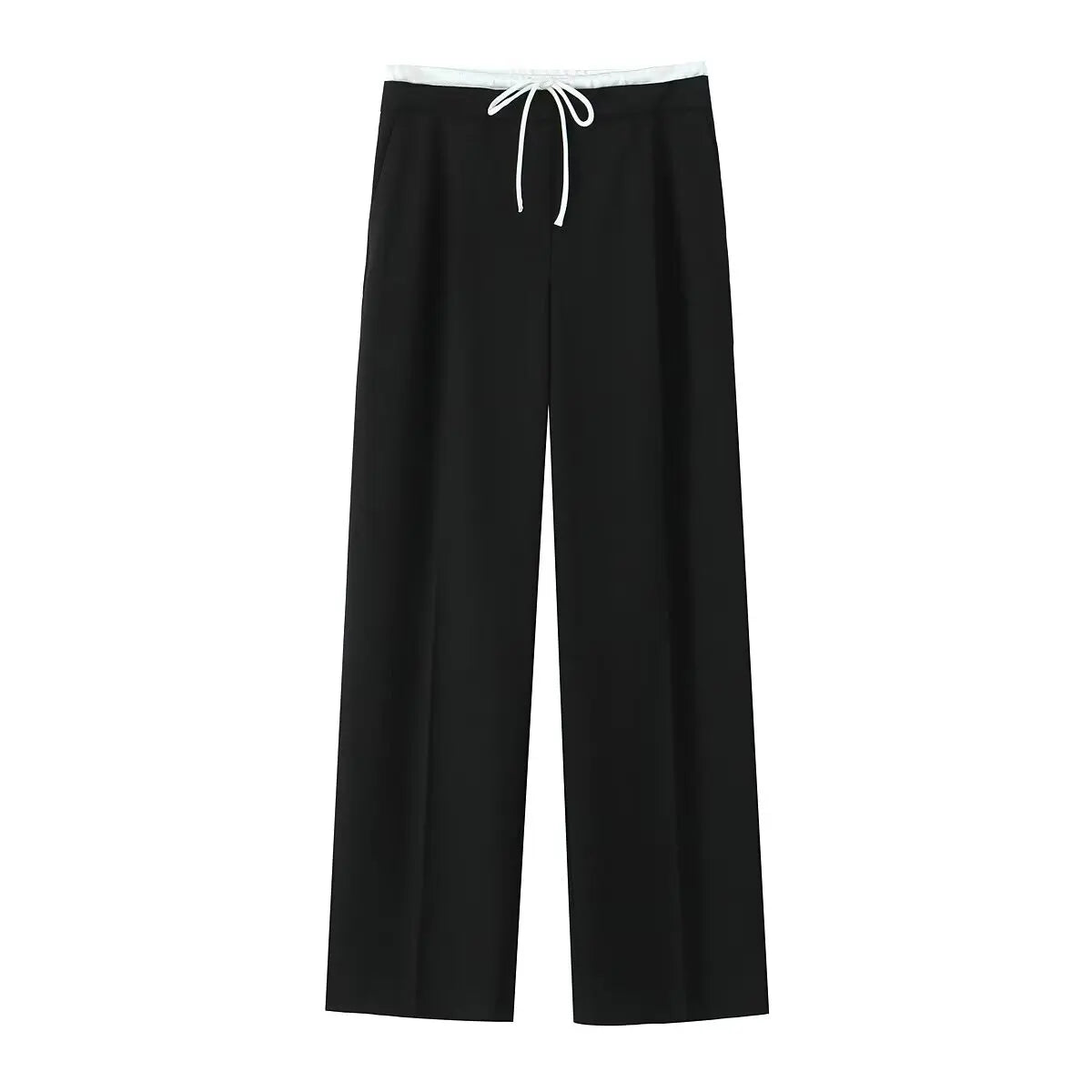 MUJER Wide Leg High Waist Pants for Women Casual Summer Trousers