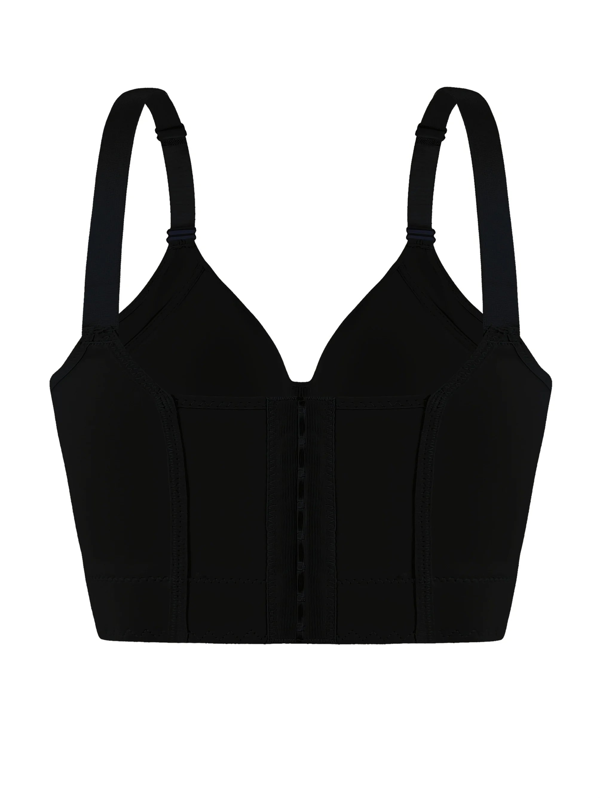 European size of underwear  with steel rims, gathered together to prevent sagging, sporty and beautiful back, deep V-bra