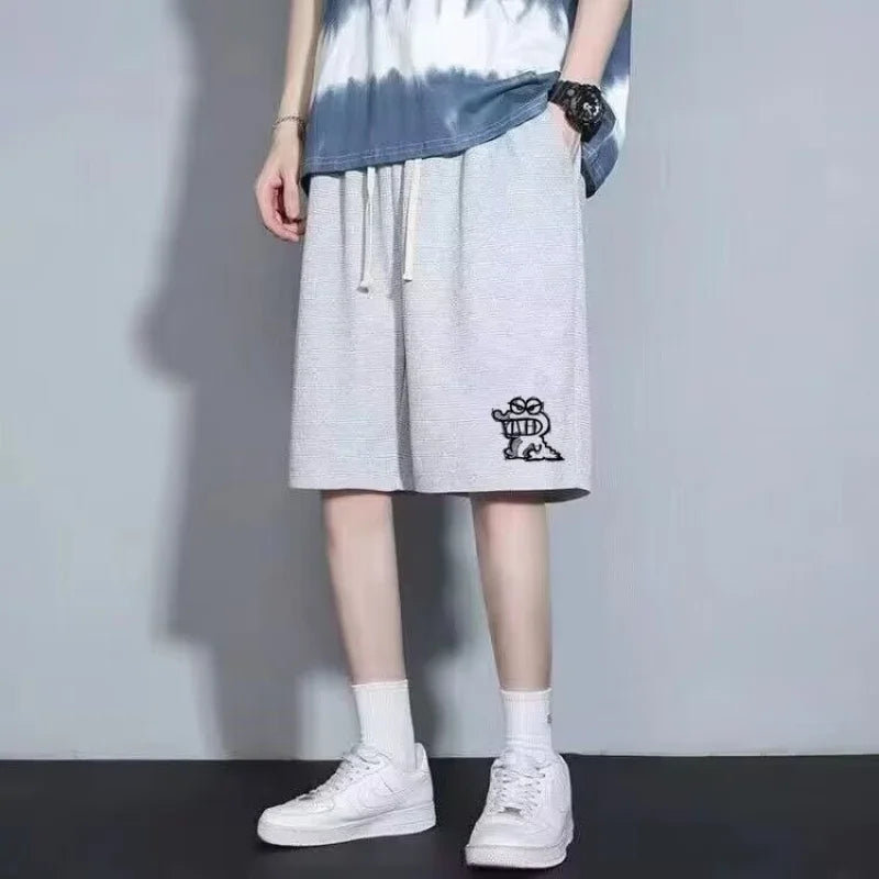 Men's Casual Summer Shorts with Drawstring Waist