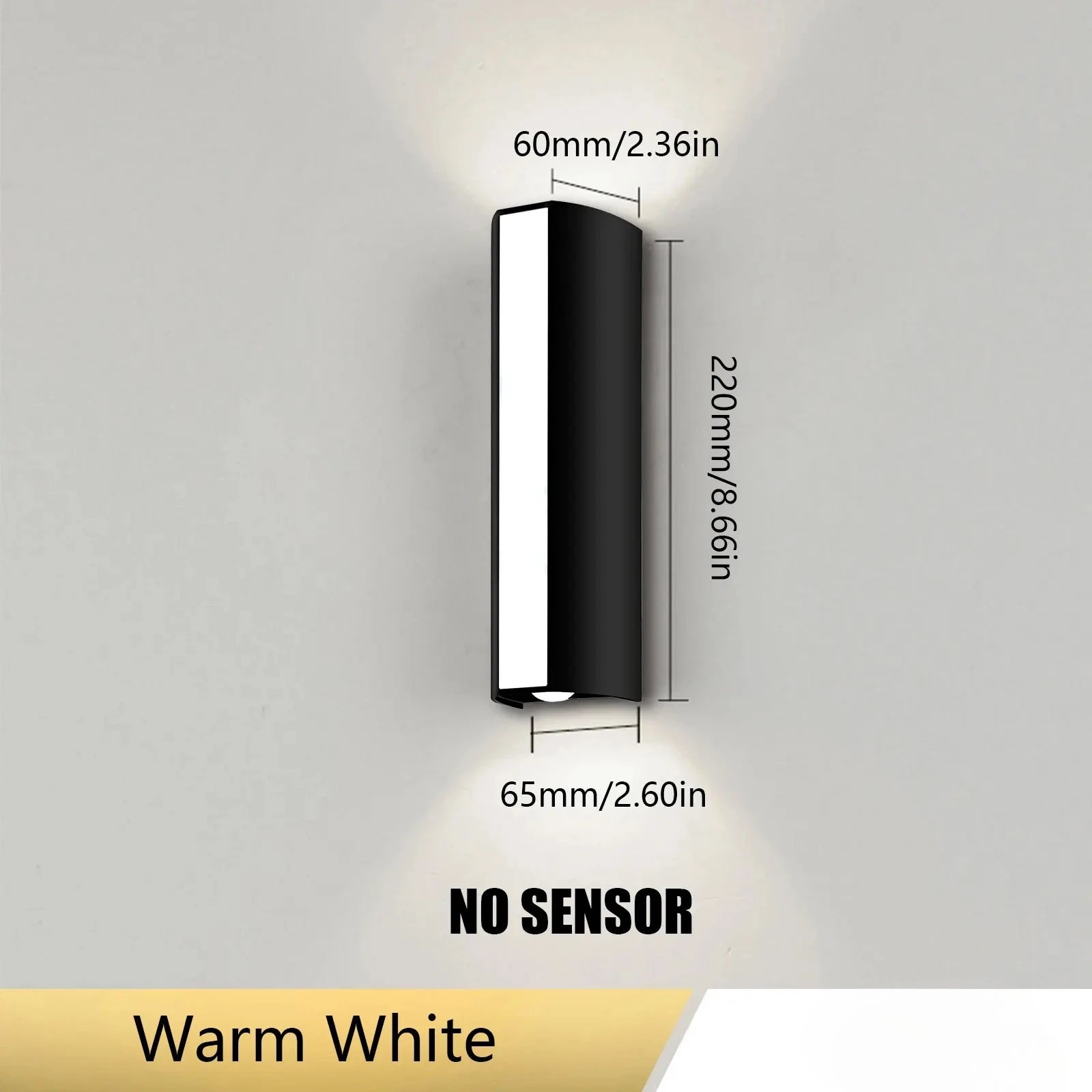10W Outdoor LED Wall Light IP66 Waterproof Modern Design