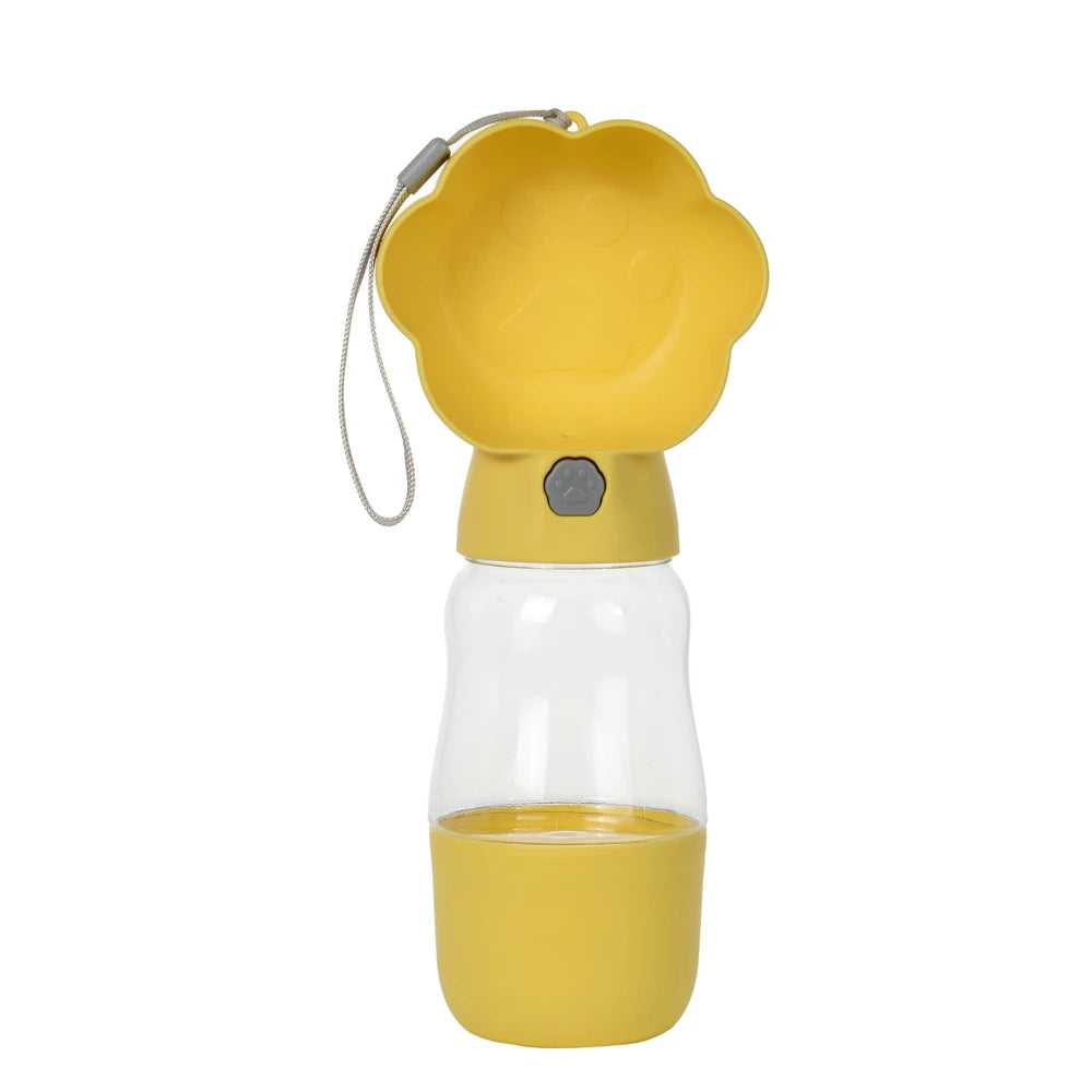 Travel-Friendly 2-in-1 Pet Water and Food Dispenser