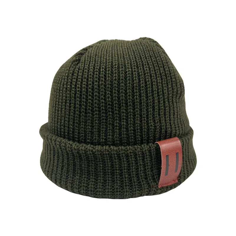 Acrylic Knit Baby Beanie Cap for Unisex 1-4 Years