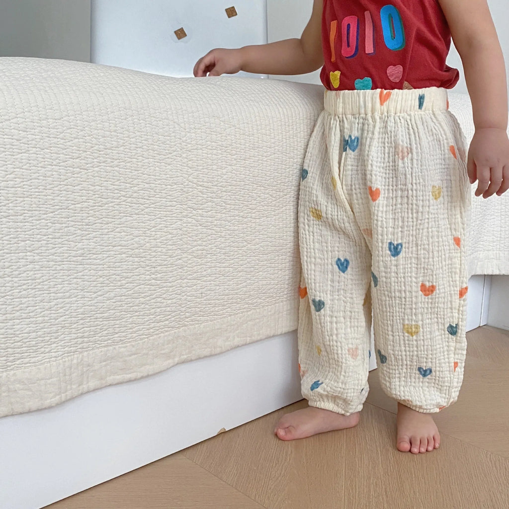 Cute Unisex Harem Pants for Baby Girls and Boys