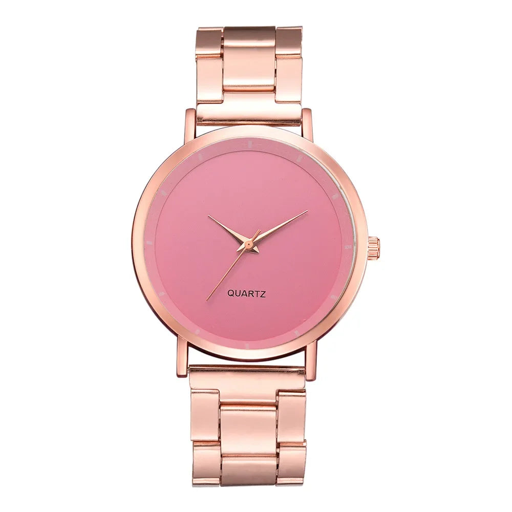 Rose Gold Luxury Women's Watch by DQG - Fashion Casual Style