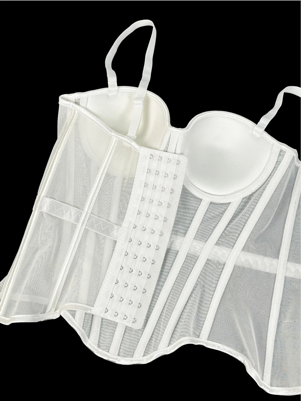 Sexy black pink corset crop top women summer club party tops for woman cropped see through mesh white halter tank top streetwear