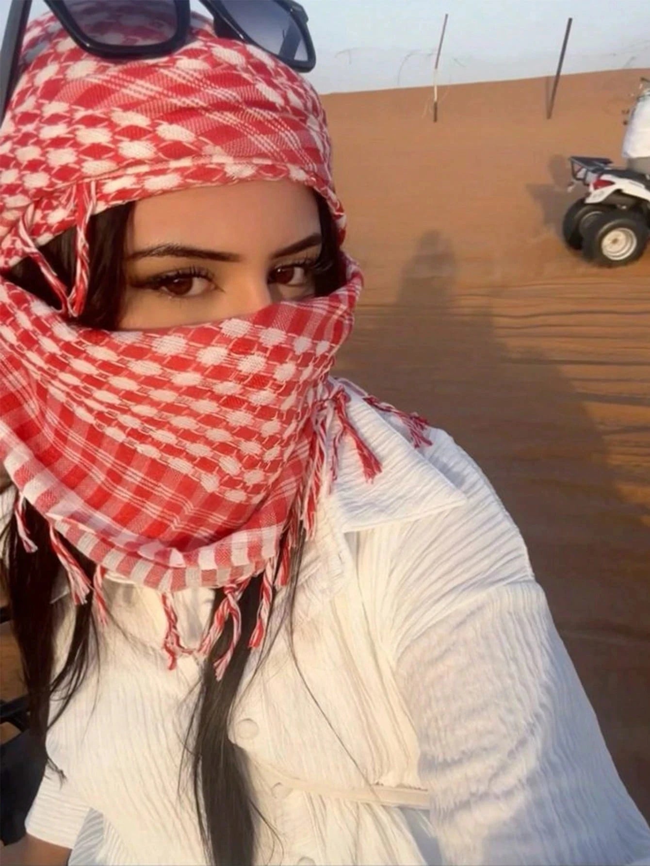 Desert Square Headscarf Unisex Scarf Hijab for All Seasons