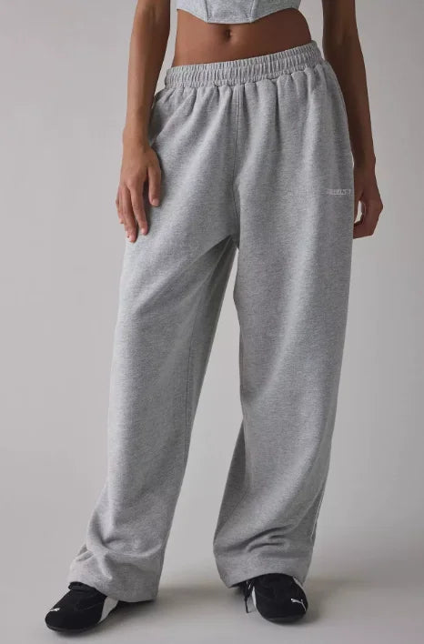 Wide Leg Stripe Trousers for Women by CONGRUN