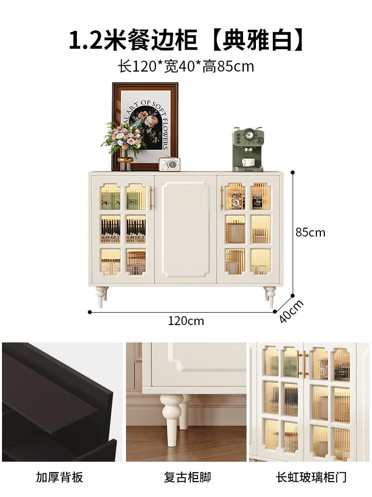 Elegant Modern Living Room Cabinets in Wood by HOUYU