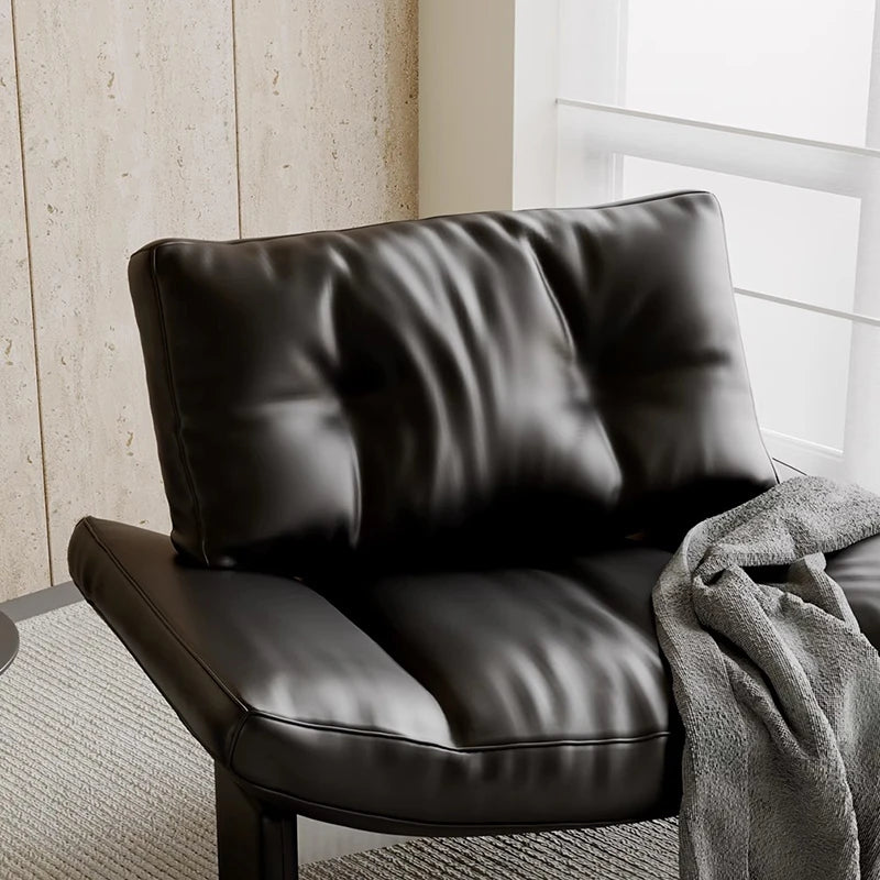 Leather Minimalist Modern Living Room Sofa by XMSJ