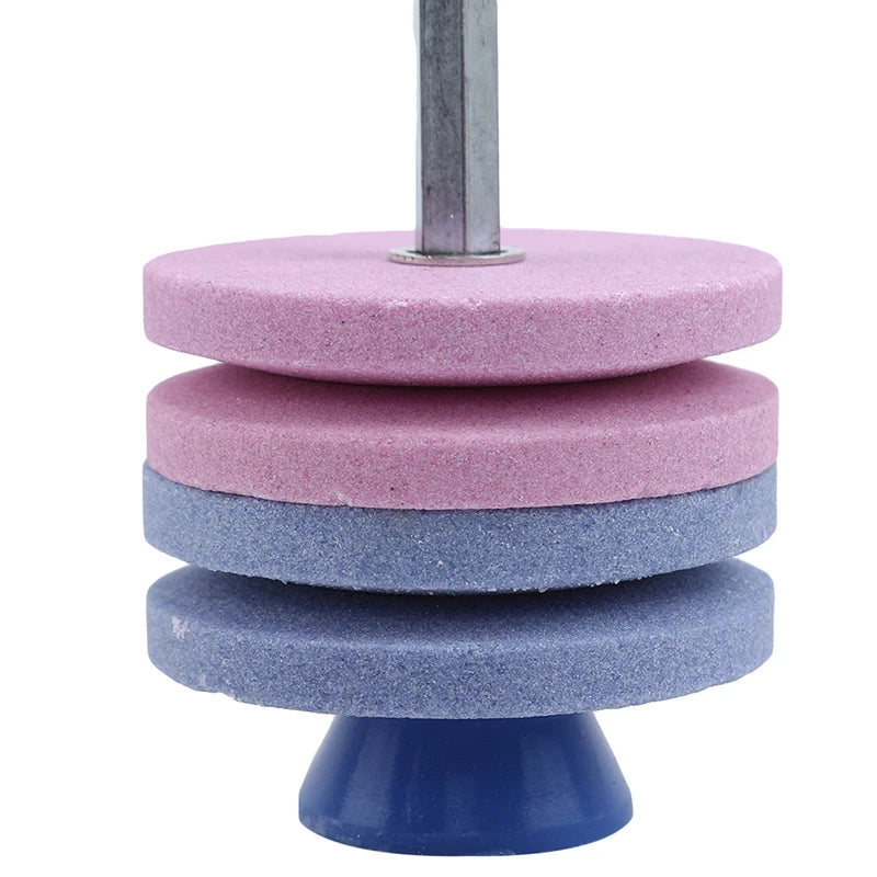 Universal Rotary Drill Knife Sharpener for Garden Tools