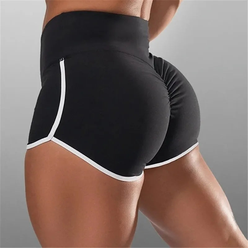 Women Stretchy Yoga Shorts for Fitness and Gym Workouts