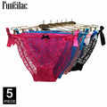 Breathable Lace Briefs for Women 6 Pcs Set by MALEY LifeStyle