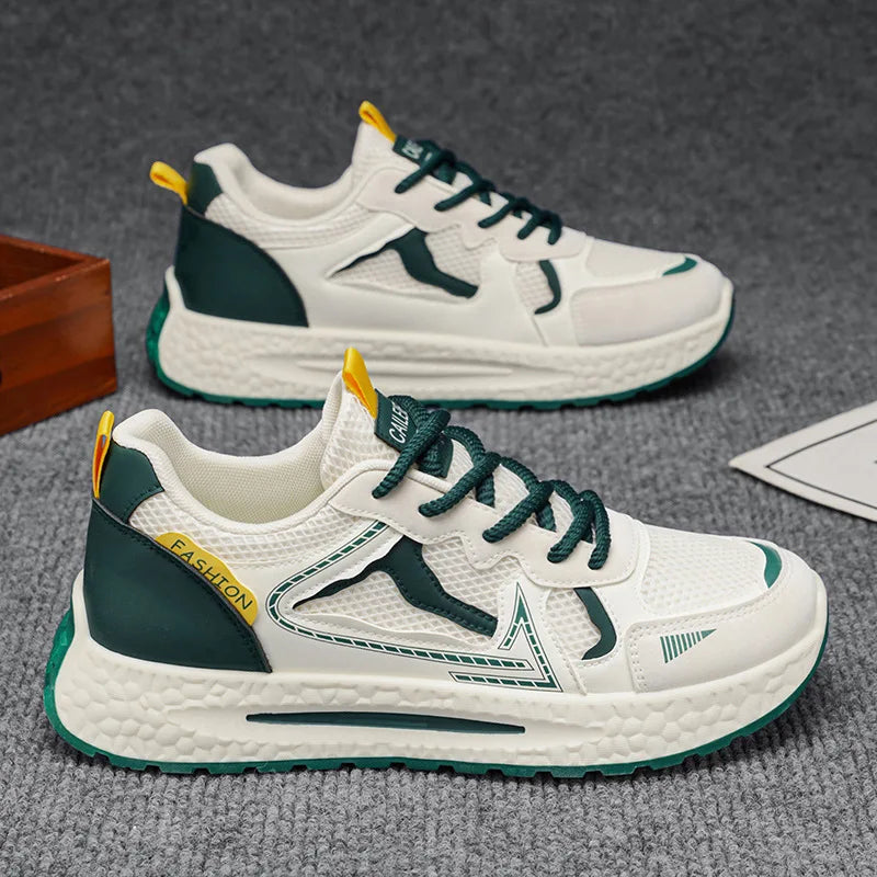 Men's Breathable Mesh Sports Shoes for Outdoor Comfort