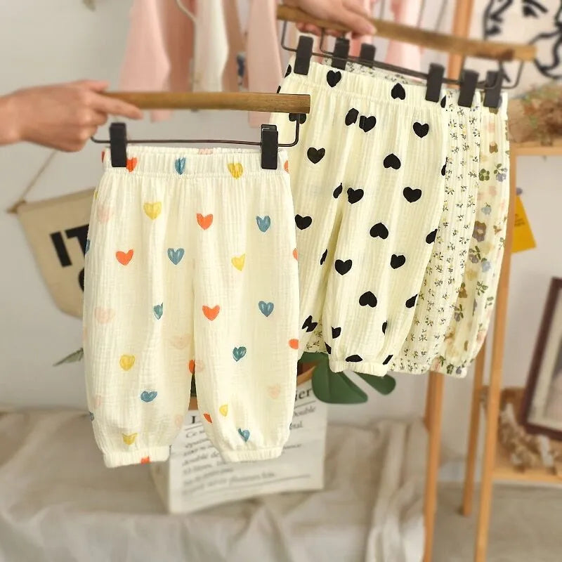 Cute Unisex Harem Pants for Baby Girls and Boys