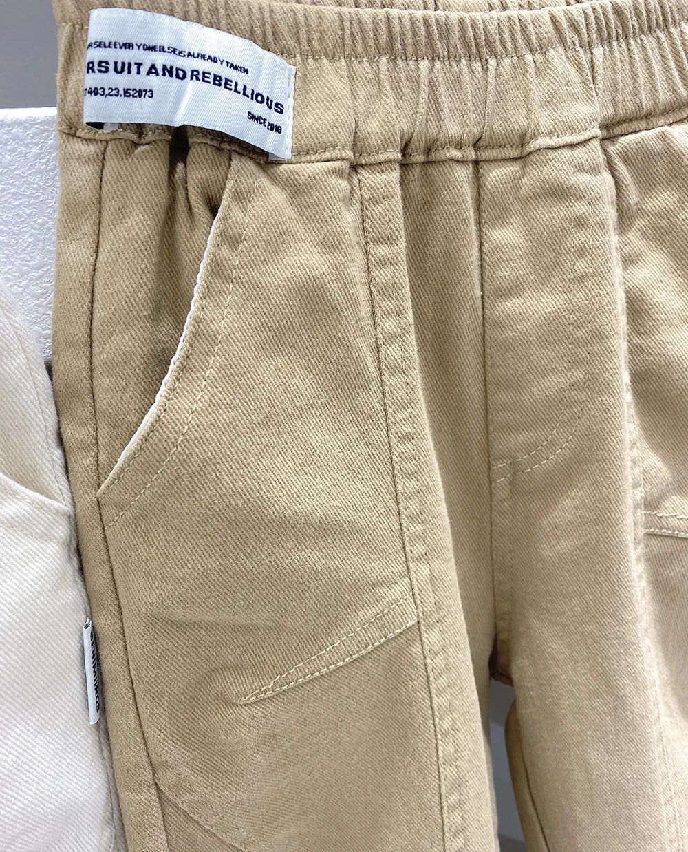 Boys' Casual Cargo Pants for Spring and Autumn Wear