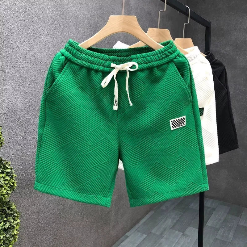 Men's Polyester Casual Knee Length Running Shorts