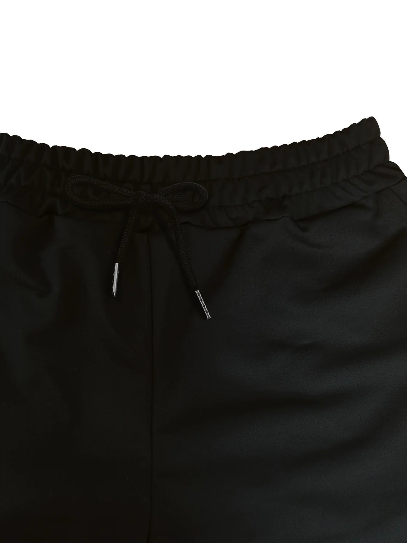 Casual Cotton Knit Jogger Pants for Women with Drawstring