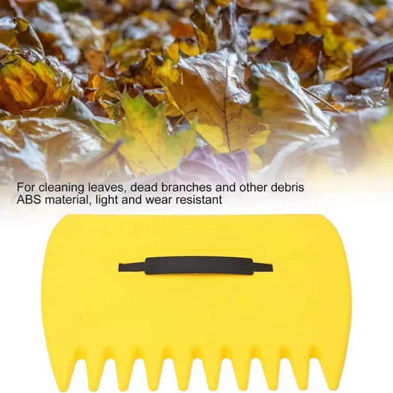 Plastic Gardening Rake for Collecting Leaves and Debris