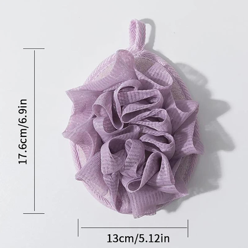 AQTOCNA Bath Scrubber Loofah Ball for Deep Cleansing