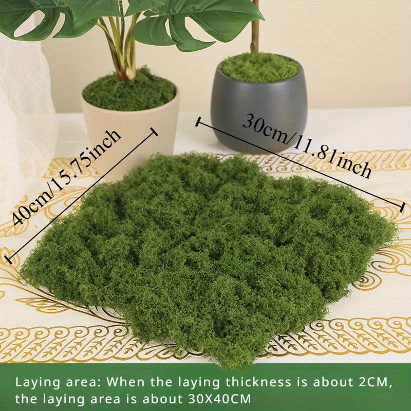 Artificial Green Moss for DIY Crafts and Home Decor