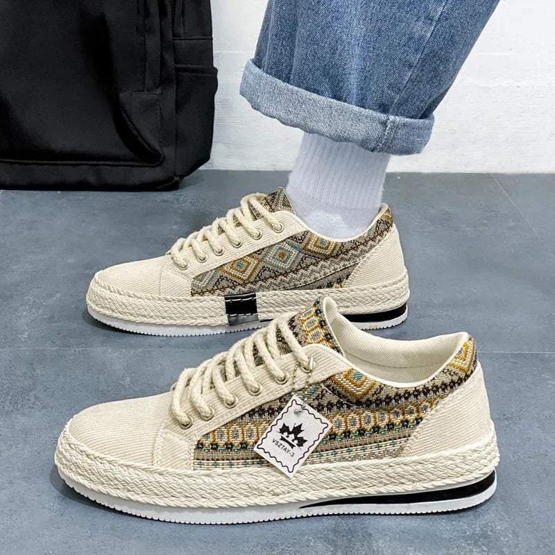 Men's Shoes Lightweight Mens Sneakers Summer New Men Sulfide Shoes Lace Upgrade Casual Shoes Wear-resistant Zapatillas De Hombre