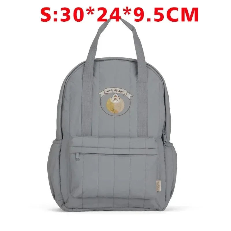 Cute Cartoon Cotton Kids Backpack for Ages 4-6