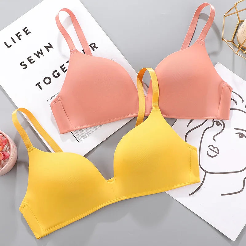 Breathable Women Seamless Push Up Bra by UXST