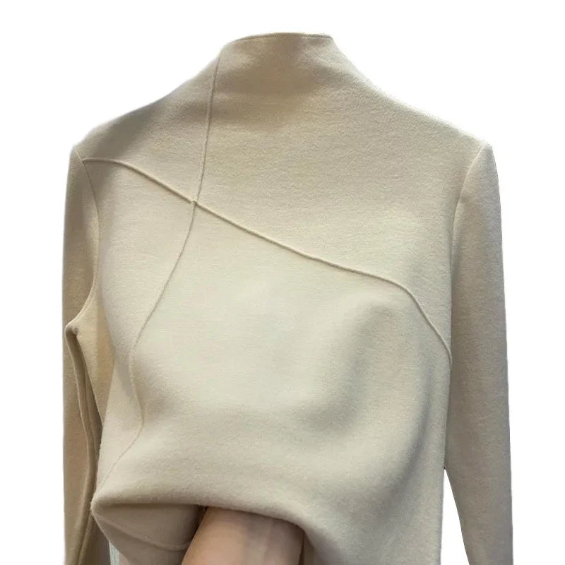 Women's Long-sleeved Casual Velvet T-shirt by yunyiwa