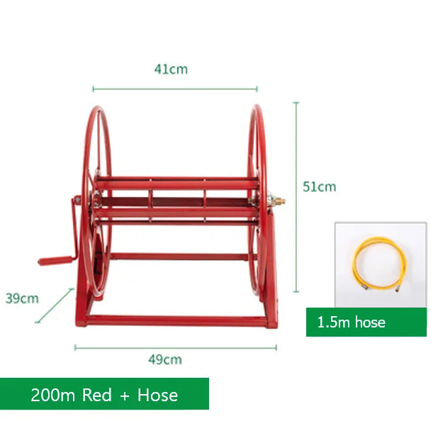 High Pressure Agricultural Hose Reel for Garden Spraying