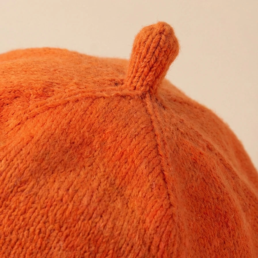 Solid Color Baby Beret Hat for Spring Infant Protection