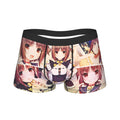 Men's Funny Cartoon Boxer Shorts Breathable Polyester Underwear