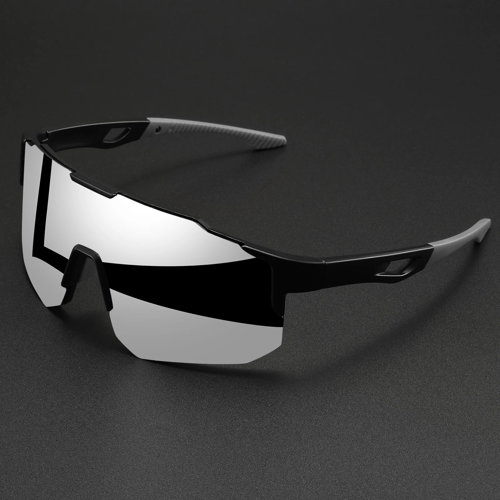 Colorful Oversized Sports Sunglasses for Outdoor Activities