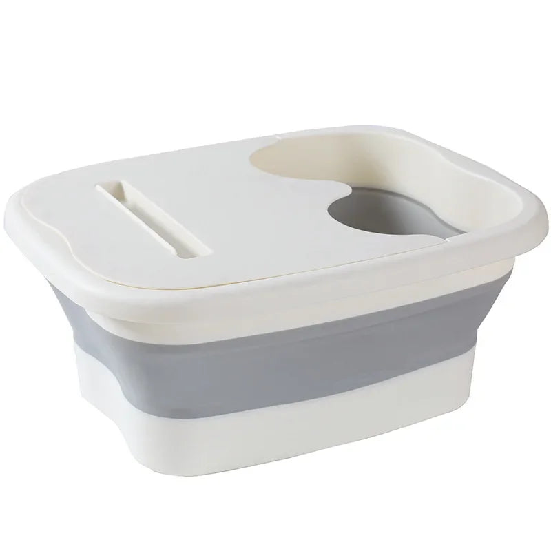 Foldable Massage Footbath Bucket for Relaxation and Care