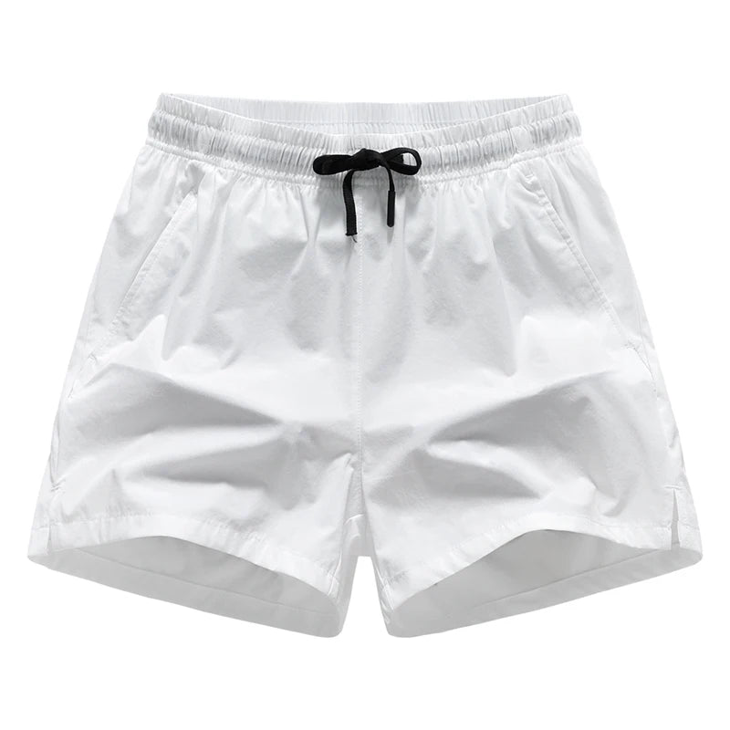 New Summer Mens Sports Sweatpants Pockets Gym Casual Shorts Basic Lightweight Pants Running Jogging Beach Shorts Men Swimwear