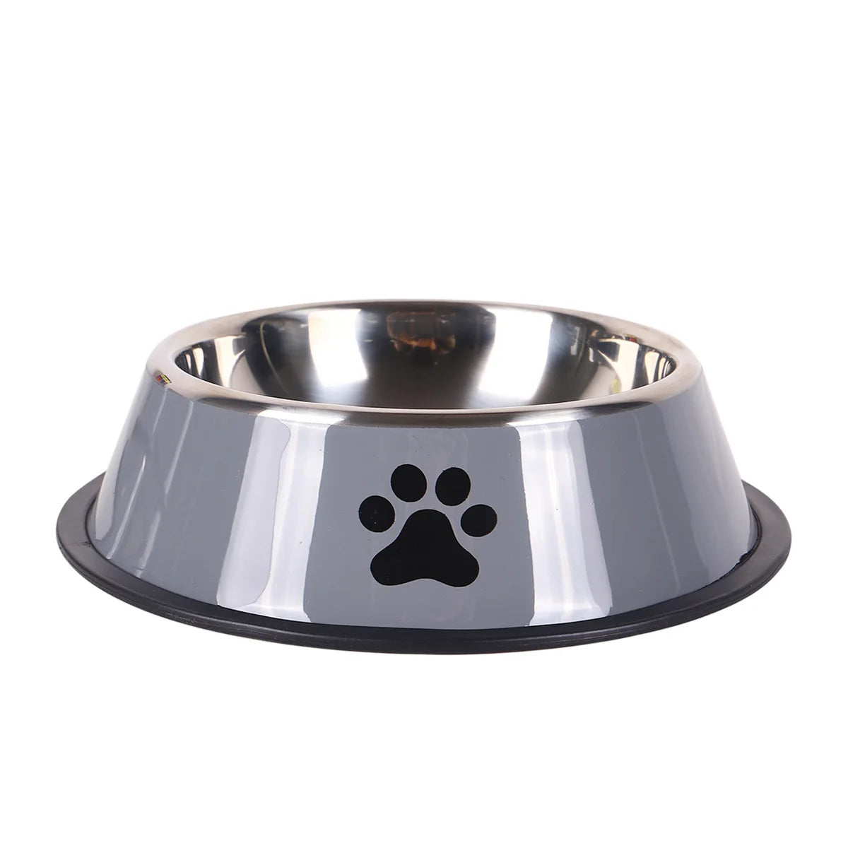 Durable Non-Slip Stainless Steel Pet Bowl for Easy Dining