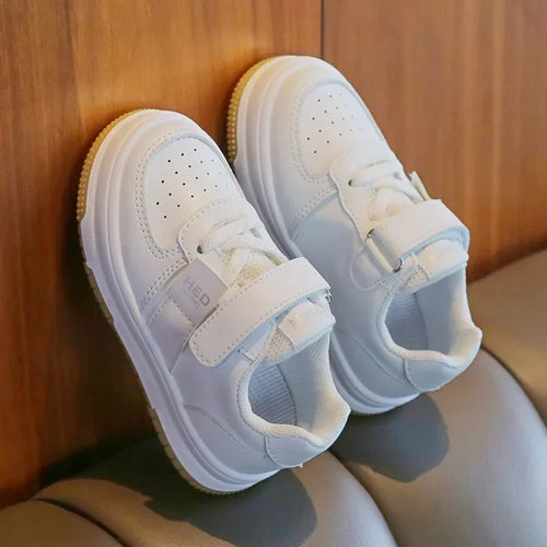 2025 All-white Platform Sneakers for Kids Casual Shoes
