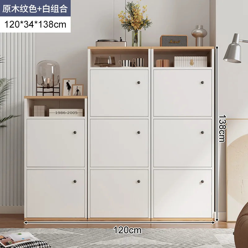 Modern Wooden Living Room Storage Cabinet with Drawers