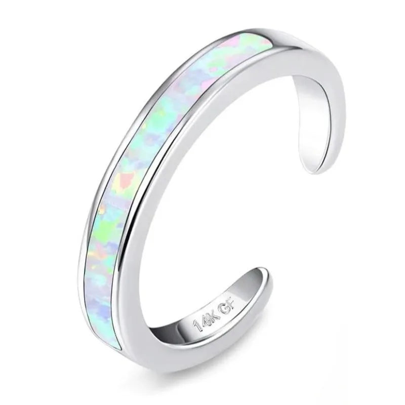 Bobisty Adjustable 14K Gold Plated Toe Rings for Women
