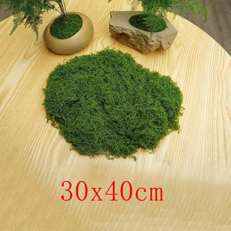 Artificial Green Moss for DIY Crafts and Home Decor