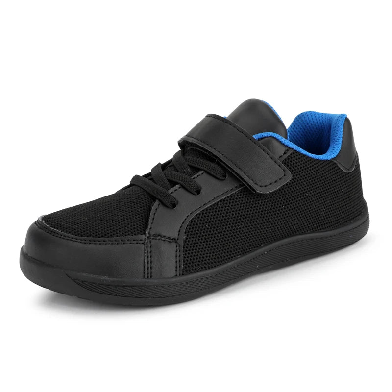 Girls Barefoot Sneakers in White Pink for Ages 4-6