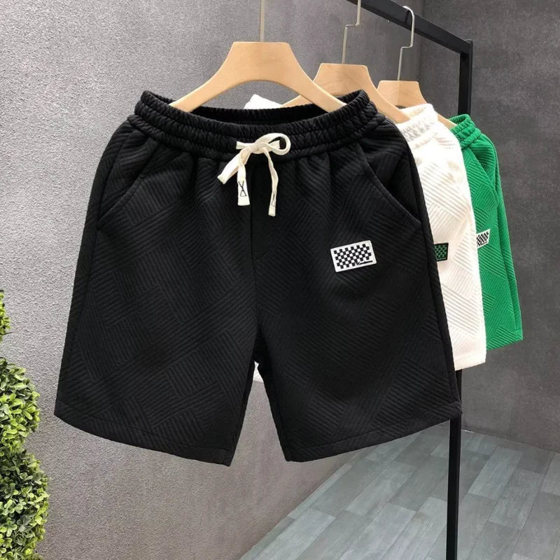 Men's Polyester Casual Knee Length Running Shorts