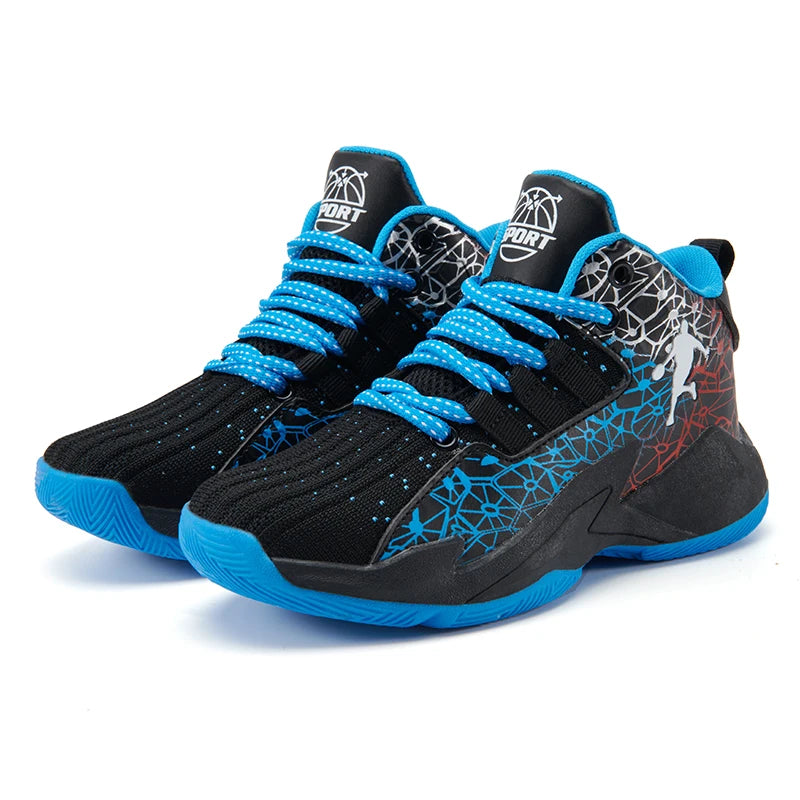 2026 Boys Basketball Sneakers Comfortable Lace-Up Shoes