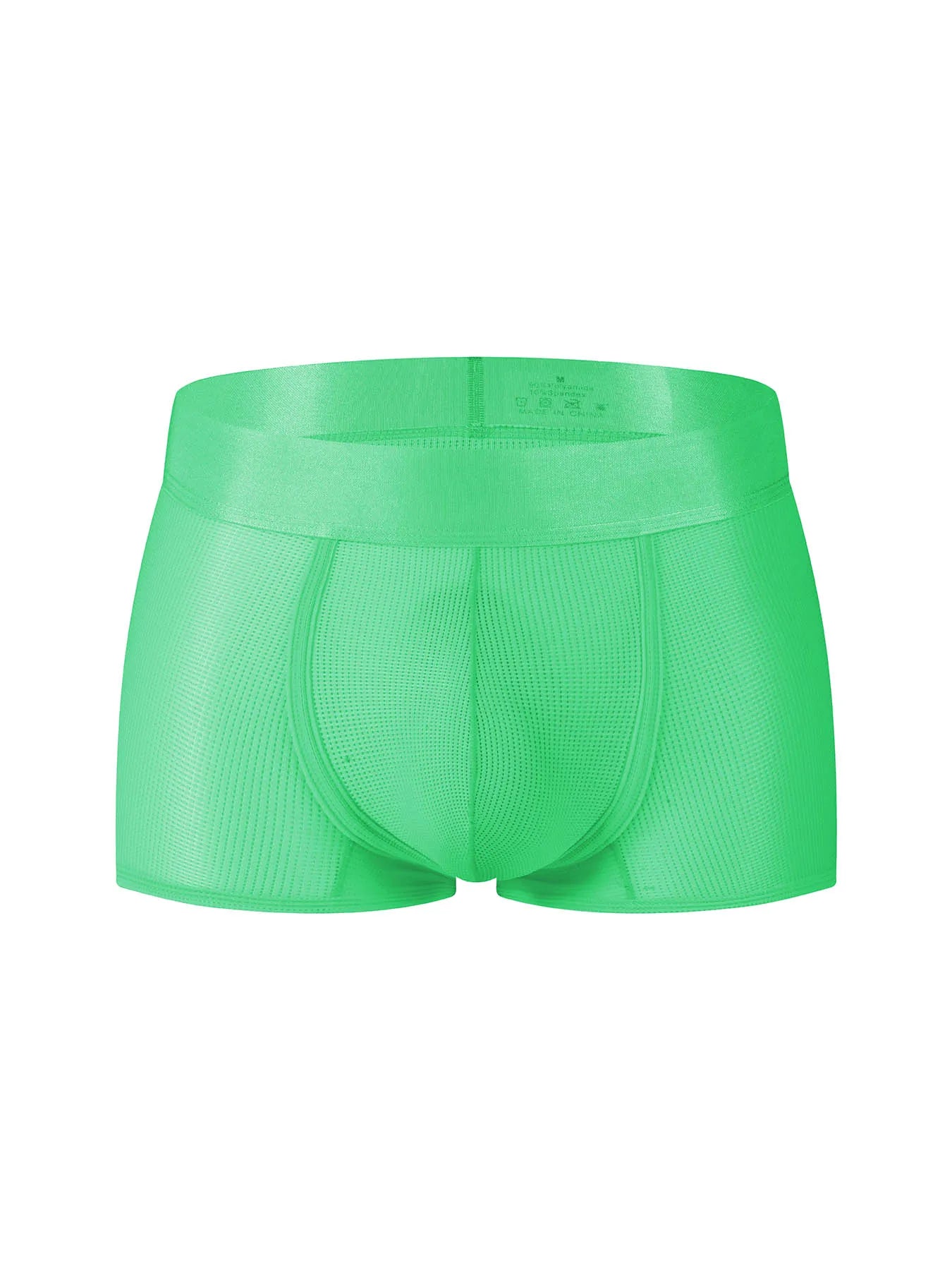 Men's Breathable Boxer Shorts with High-Waist Comfort