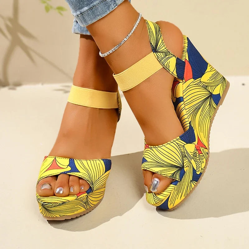 2025 Women Wedge Sandals Comfortable Casual Outdoor Footwear